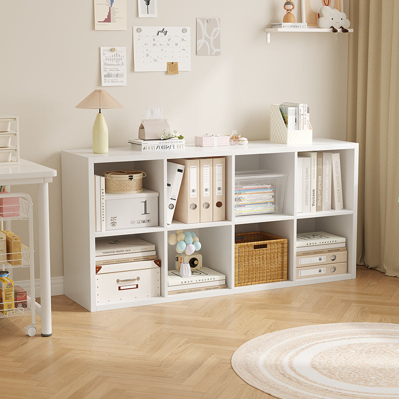 Modular Floor Bookshelf Storage Cube Rack for Flexible Home Organization