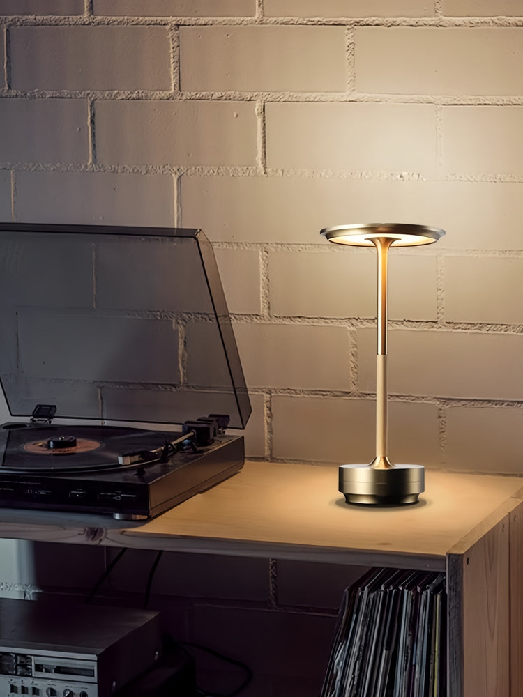 LED Rechargeable Table Light for Bars, Cafés, Dining Rooms and Camping