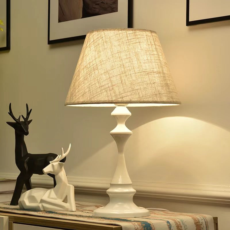Romantic Nordic Vintage Bedside Lamp with Touch Control for Home Use