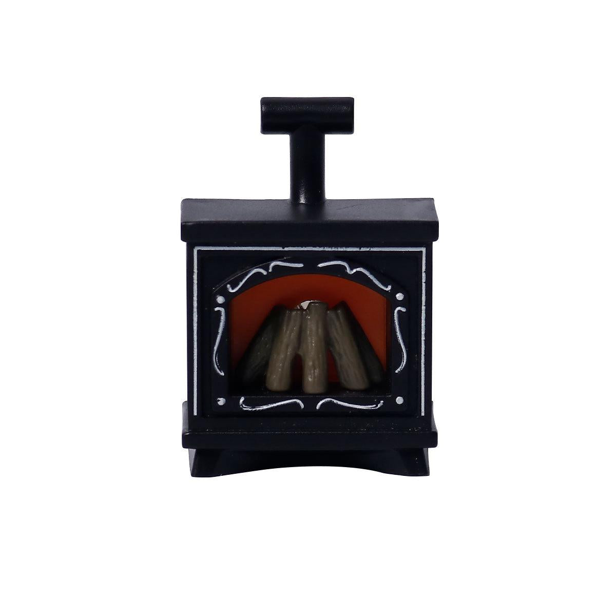 Vintage Fireplace Night Light for Cozy Bedroom Sleep and Desktop Decor